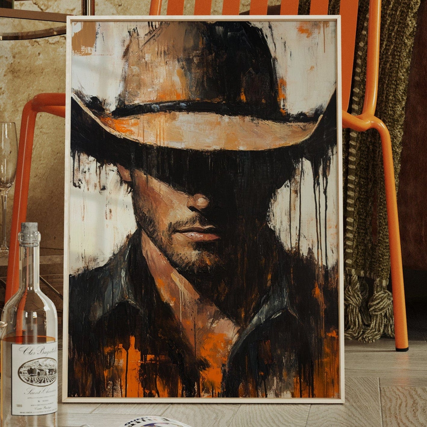 rustic Americana cowboy wall decor