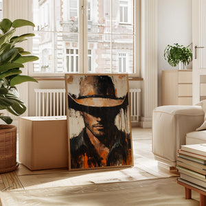 western ranch artwork for living room