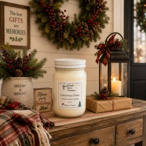 Christmas Cheer Candle & Wax Melt | Apple & Pine | Farmhouse World
