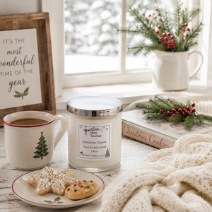 Christmas Cookie 2-Wick Candle | Sugar Cookie & Vanilla | Farmhouse World