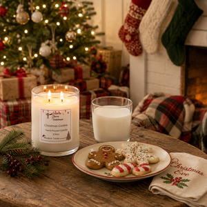 Christmas Cookie 2-Wick Candle | Sugar Cookie & Vanilla | Farmhouse World