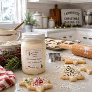 Christmas Cookie Candle & Wax Melt | Vanilla & Spice | Farmhouse World
