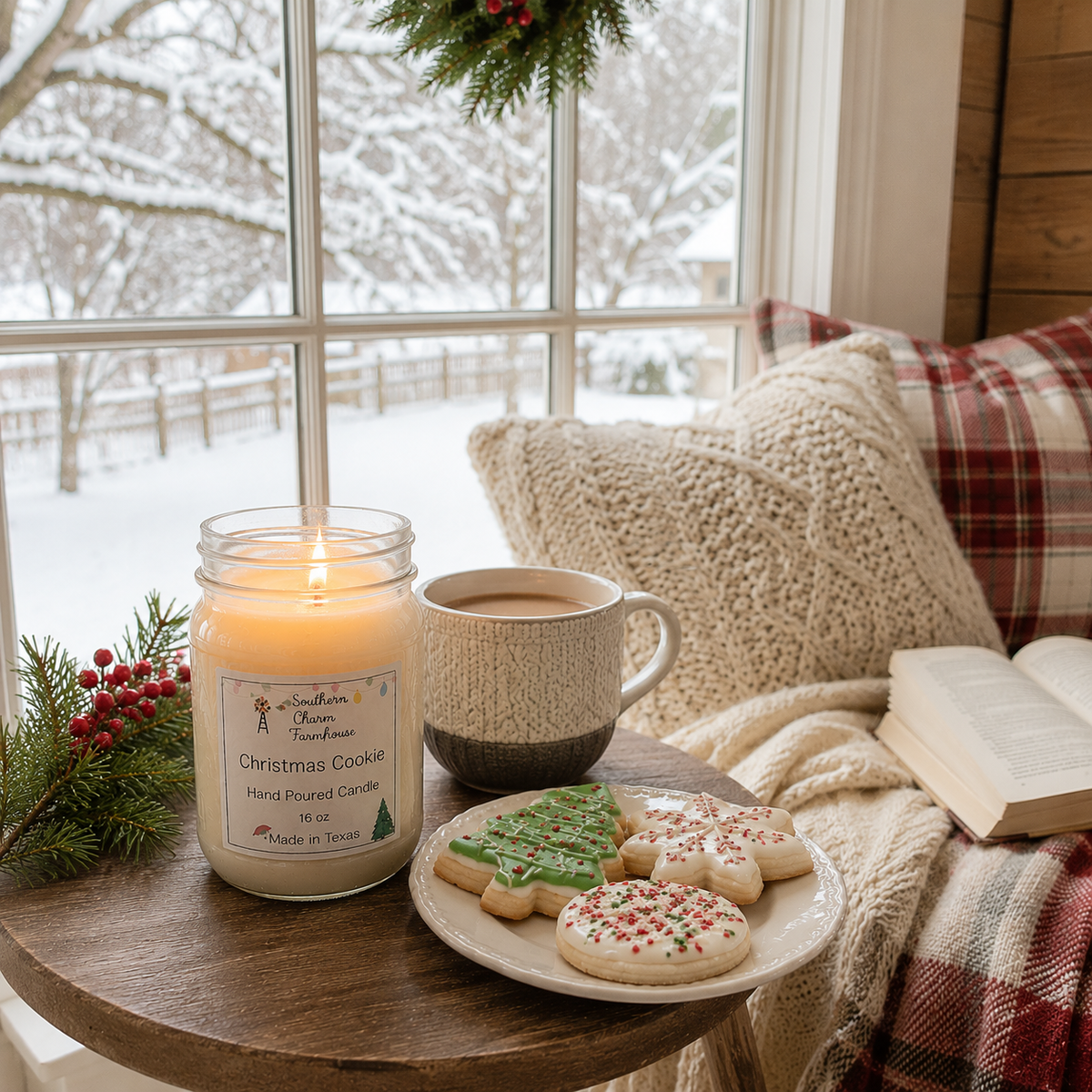Christmas Cookie Candle & Wax Melt | Vanilla & Spice | Farmhouse World