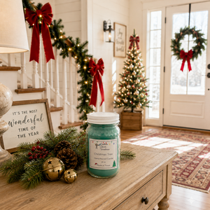Christmas Tree Candle & Wax Melt | Fresh Evergreen | Farmhouse World