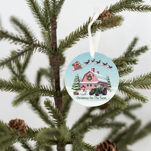 Christmas on the Farm Ornament | Farmhouse World