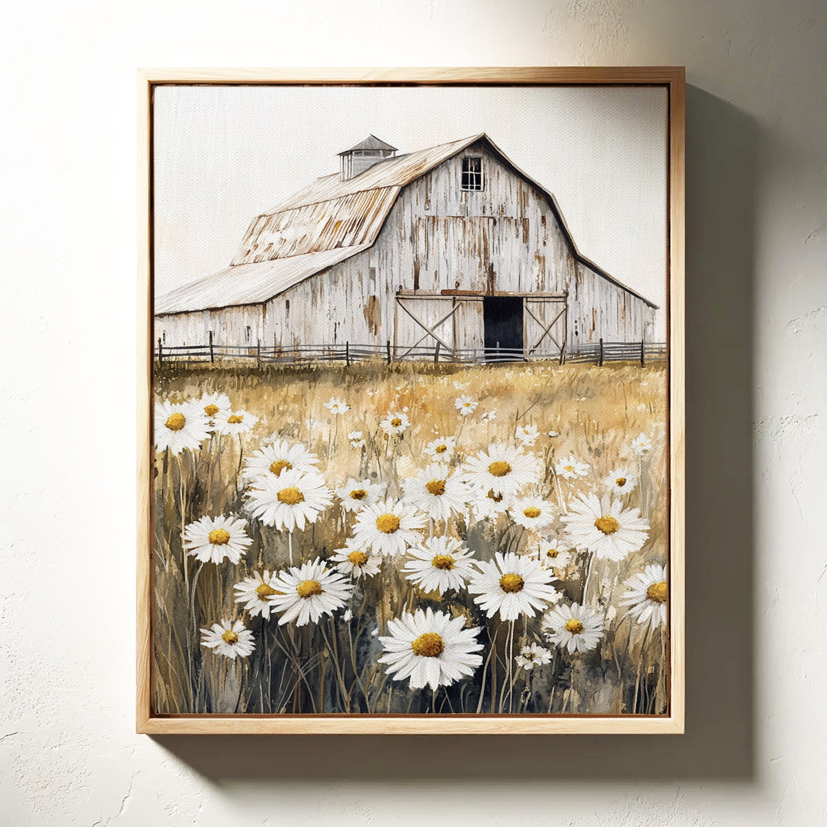 Daisy Whisper Farmhouse | Western Wall Art | Farmhouse World