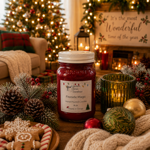 Fireside Magic Candle & Wax Melt | Marshmallow & Woods | Farmhouse World