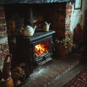 Fireside Mantle 16 Oz Candle | Farmhouse World