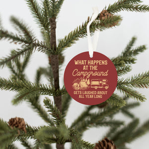 Funny Camping Christmas Gift Ornament | Farmhouse World