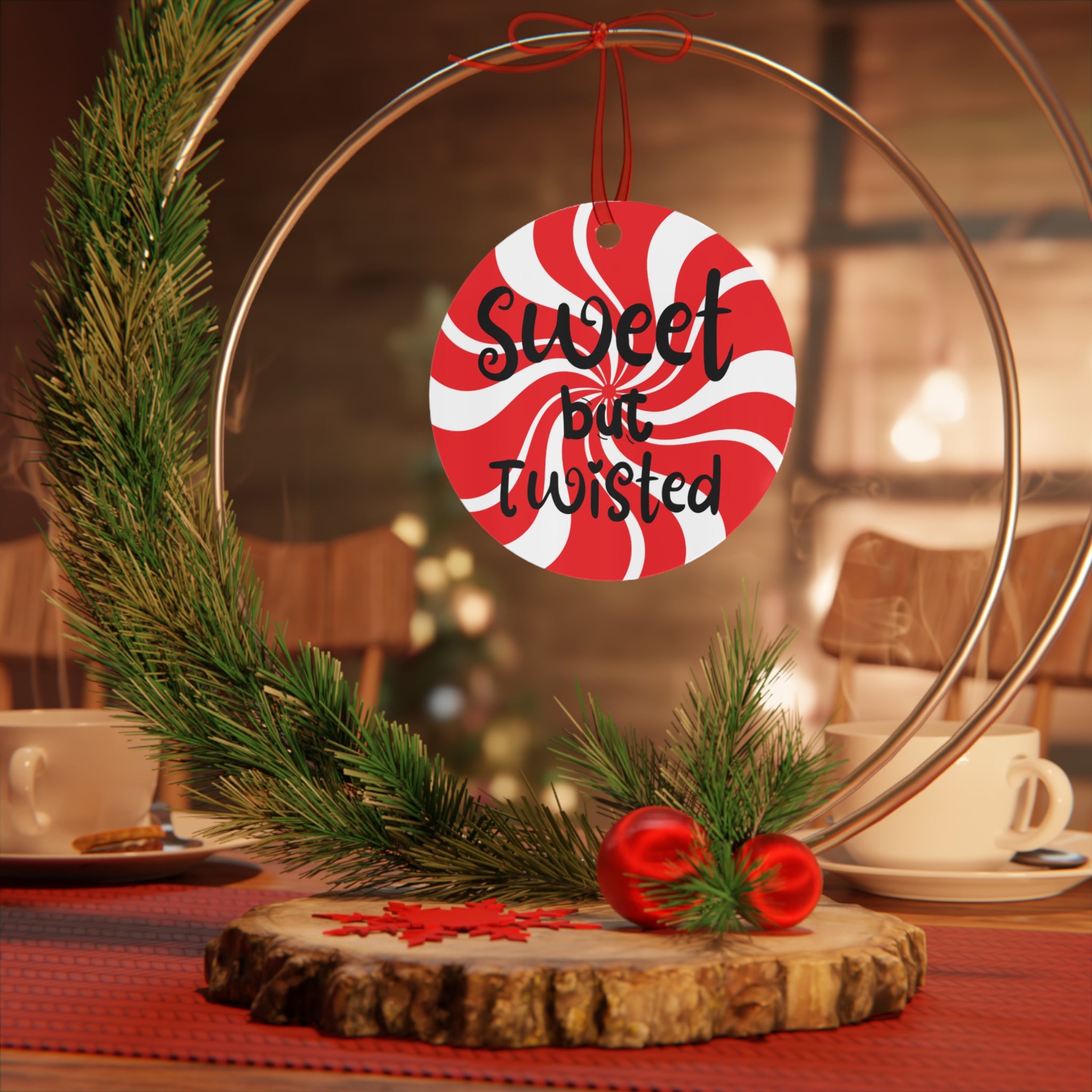 Funny Peppermint Ornament | Farmhouse World