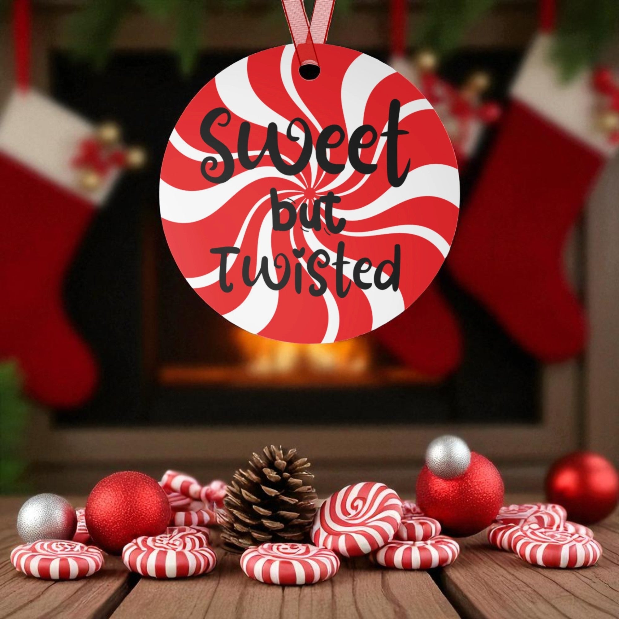 Funny Peppermint Ornament | Farmhouse World
