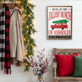 Funny Family Christmas Sign - 12x18