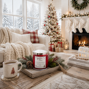 Home 4 the Holidays 2-Wick Candle | Cinnamon & Clove | Farmhouse World