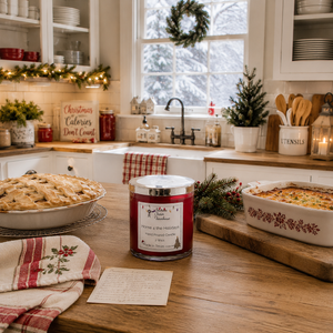 Home 4 the Holidays 2-Wick Candle | Cinnamon & Clove | Farmhouse World
