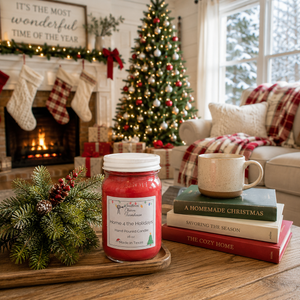 Home 4 the Holidays Candle & Wax Melt | Fir & Cinnamon | Farmhouse World