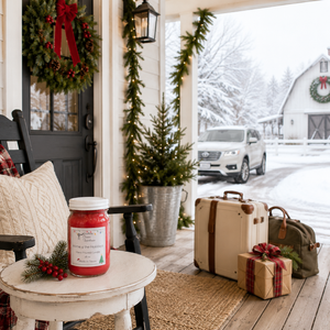 Home 4 the Holidays Candle & Wax Melt | Fir & Cinnamon | Farmhouse World
