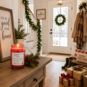 Home 4 the Holidays Candle & Wax Melt | Fir & Cinnamon | Farmhouse World