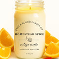 Homestead Spice 16 Oz Candle | Farmhouse World