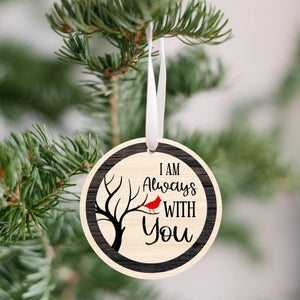 I Am Always with You Christmas Ornament | Farmhouse World