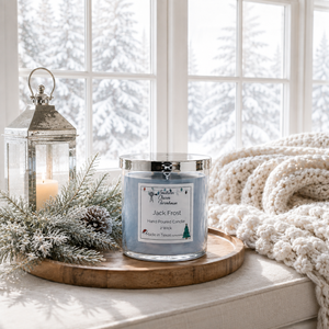 Jack Frost 2-Wick Candle | Mint, Eucalyptus & Vanilla | Farmhouse World