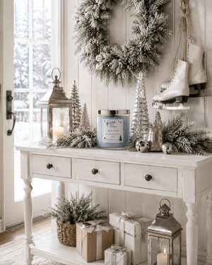 Jack Frost 2-Wick Candle | Mint, Eucalyptus & Vanilla | Farmhouse World