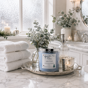 Jack Frost 2-Wick Candle | Mint, Eucalyptus & Vanilla | Farmhouse World