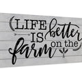 Life Is Better On The Farm Farmhouse Wall Art | Canvas & Print | Farmhouse World