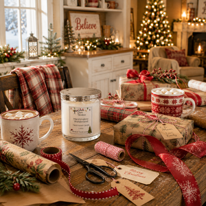 Marshmallow Wonderland 2-Wick Candle | Vanilla & Coconut | Farmhouse World
