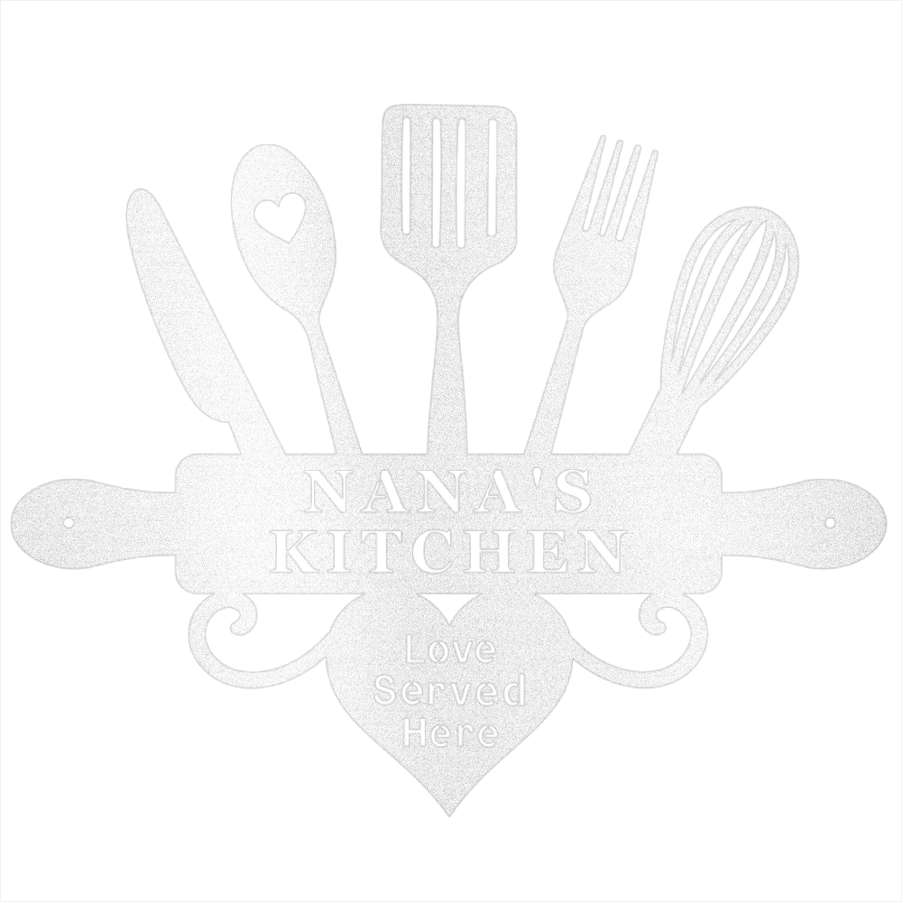 personalized kitchen sign for grandma gift