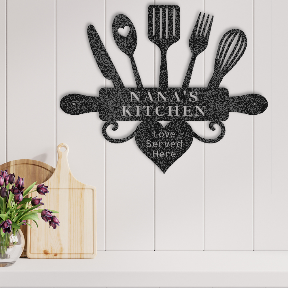 custom grandma kitchen sign gift idea