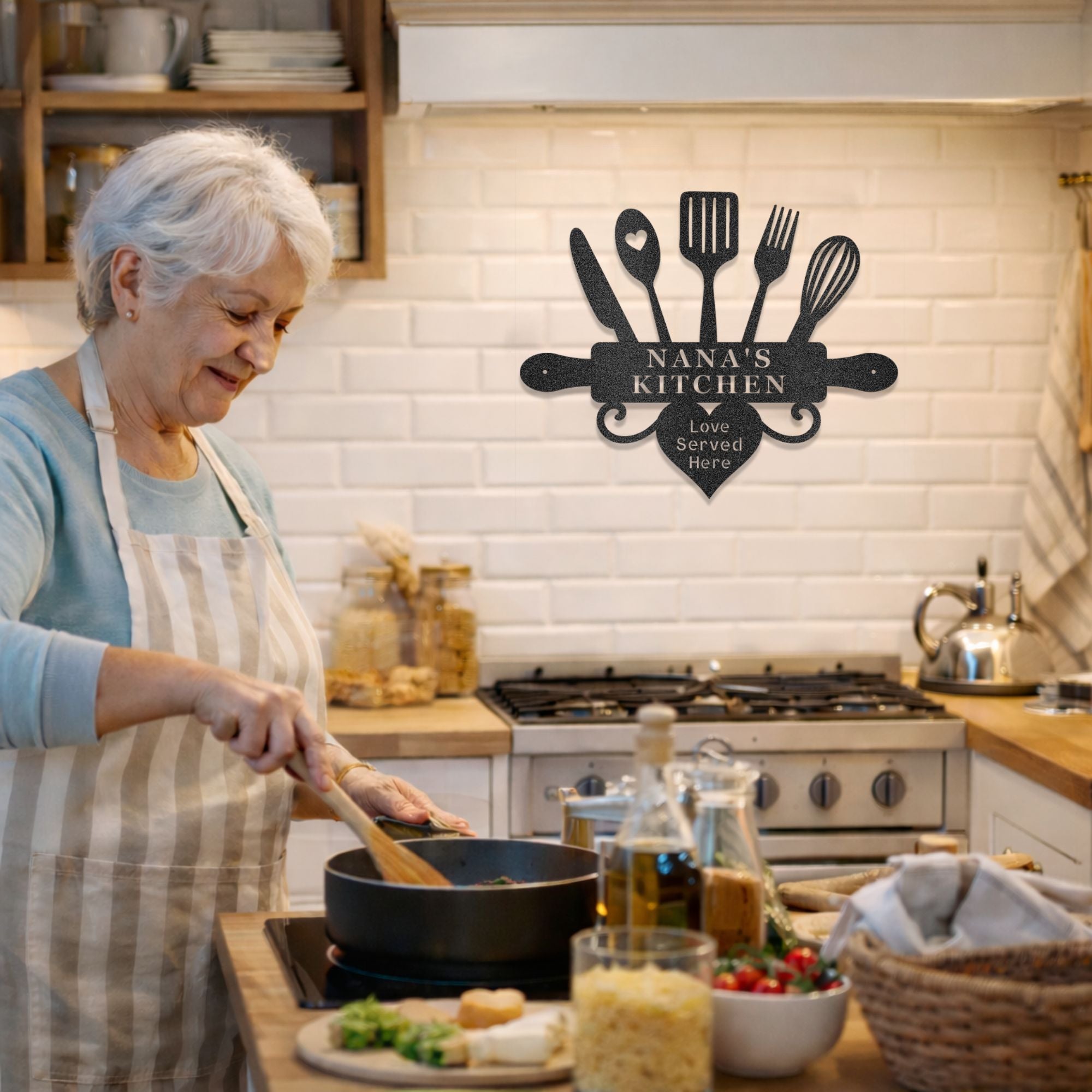 Nana's Kitchen Sign Gift | Farmhouse World