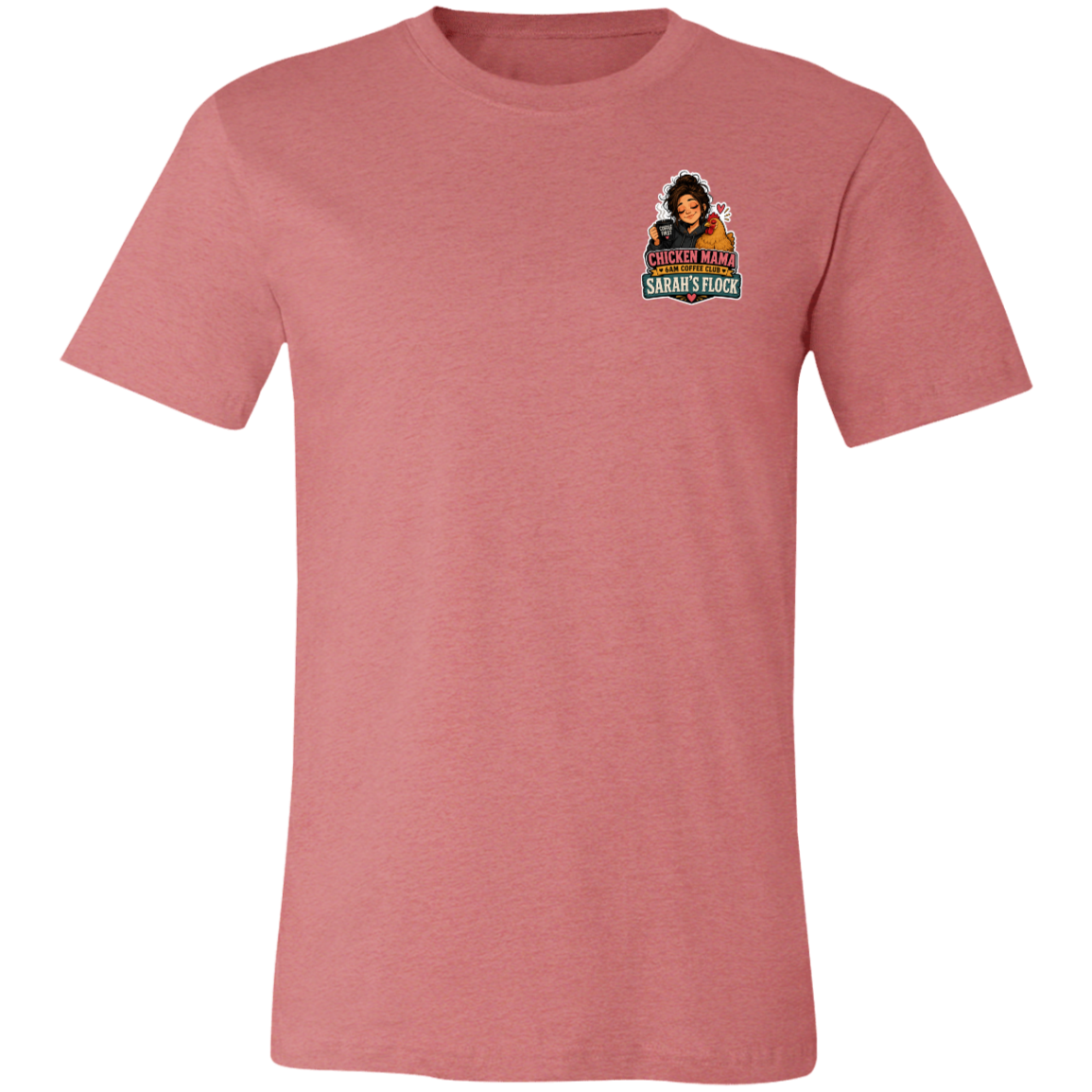 Personalized chicken momma shirt for women