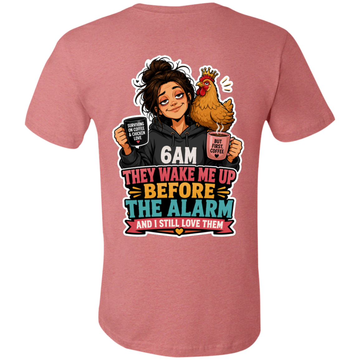Chicken keeper shirt with custom name