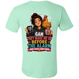 Backyard chicken keeper shirt for women