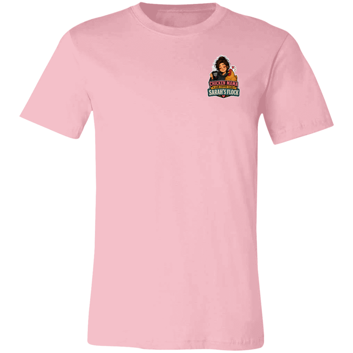 Custom name chicken momma shirt
