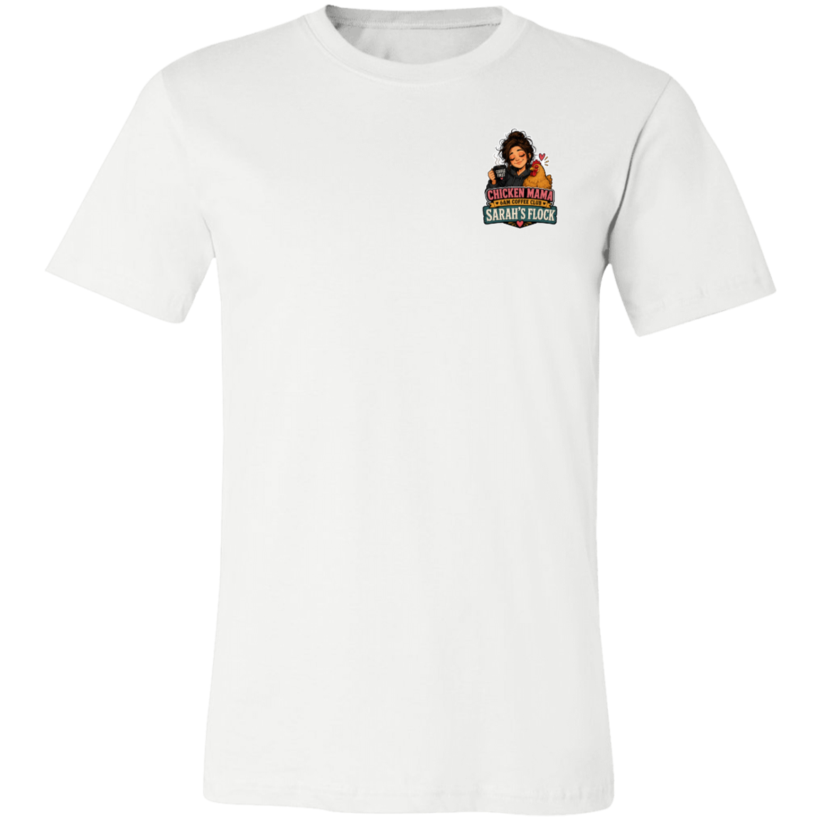 Chicken mom gift shirt for backyard chicken keepers