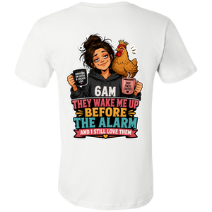 Cute chicken keeper shirt for homesteaders