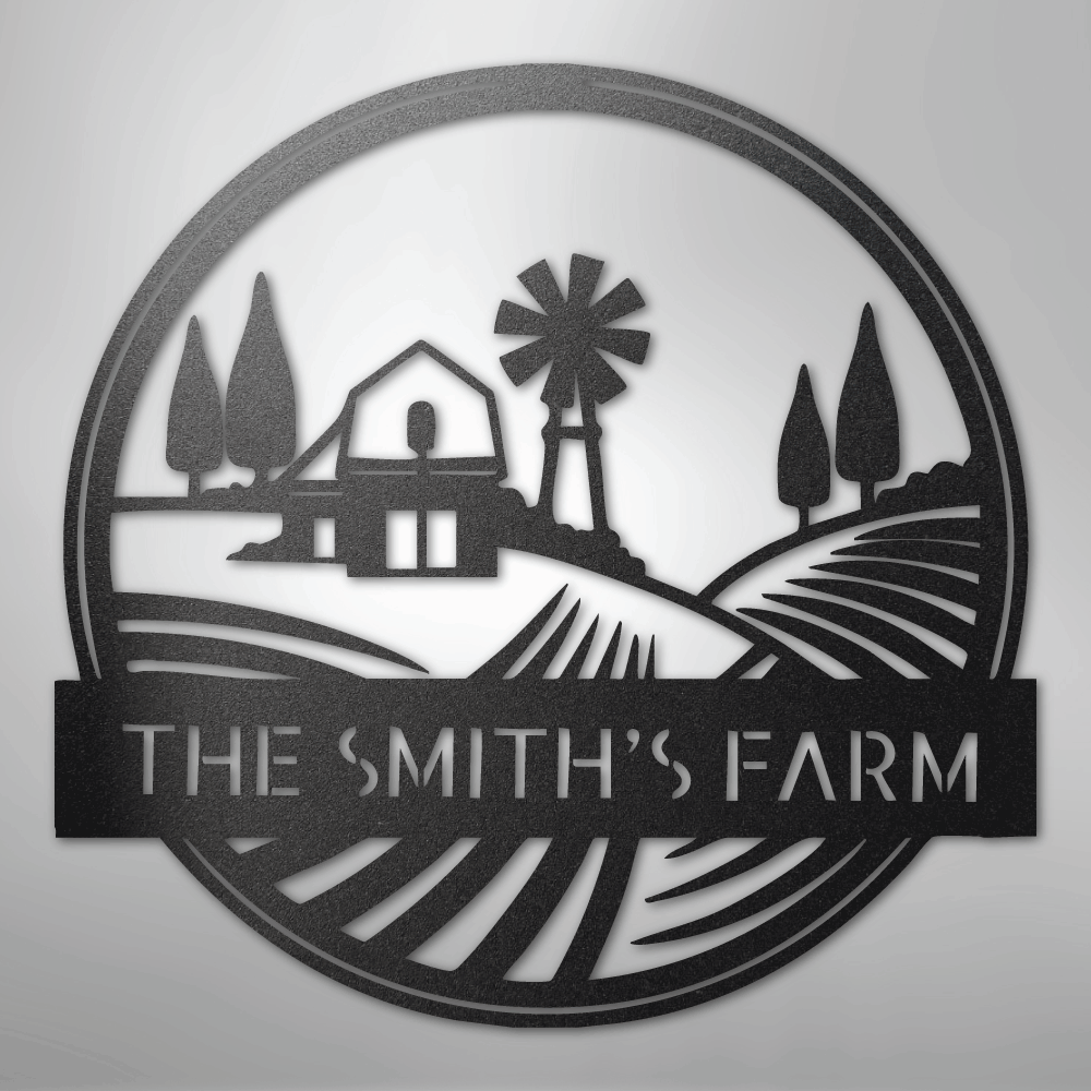 Custom Farm Sign
