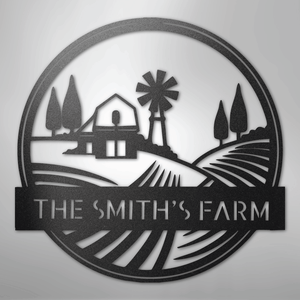 Custom Farm Sign