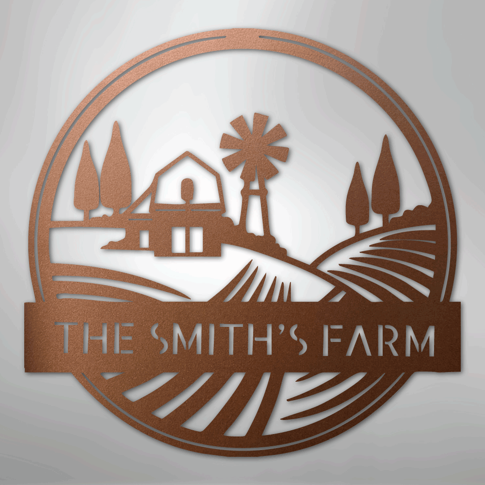 Custom Farm Sign