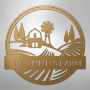 Custom Farm Sign