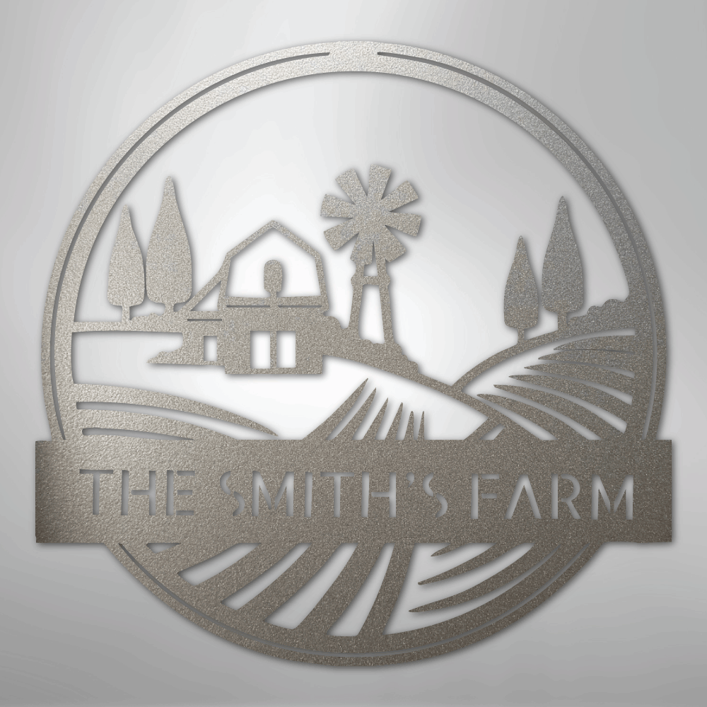 Custom Farm Sign
