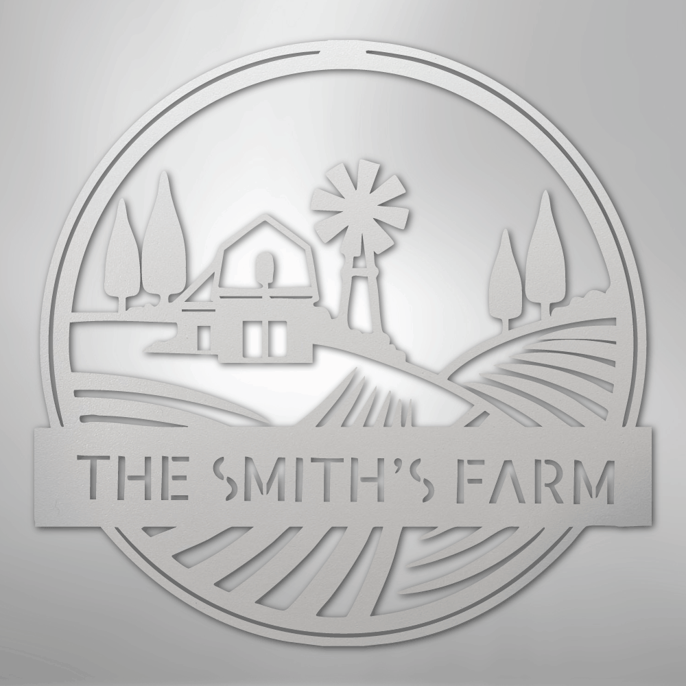Custom Farm Sign