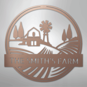 Custom Farm Sign - Rose