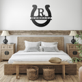 Personalized Horseshoe Sign | Farmhouse World