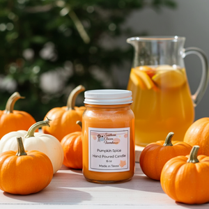 Pumpkin Spice Candle & Wax Melt | Cinnamon & Vanilla | Farmhouse World