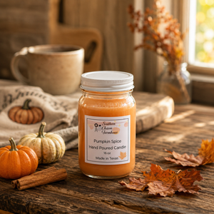 Pumpkin Spice Candle & Wax Melt | Cinnamon & Vanilla | Farmhouse World