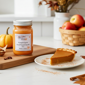 Pumpkin Spice Candle & Wax Melt | Cinnamon & Vanilla | Farmhouse World