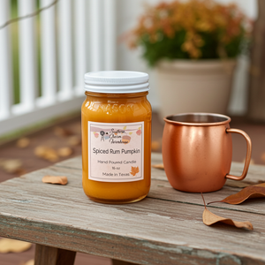 Spiced Rum Pumpkin Candle & Wax Melt | Fall Fragrance | Farmhouse World