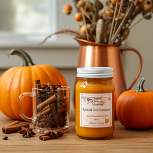 Spiced Rum Pumpkin Candle & Wax Melt | Fall Fragrance | Farmhouse World